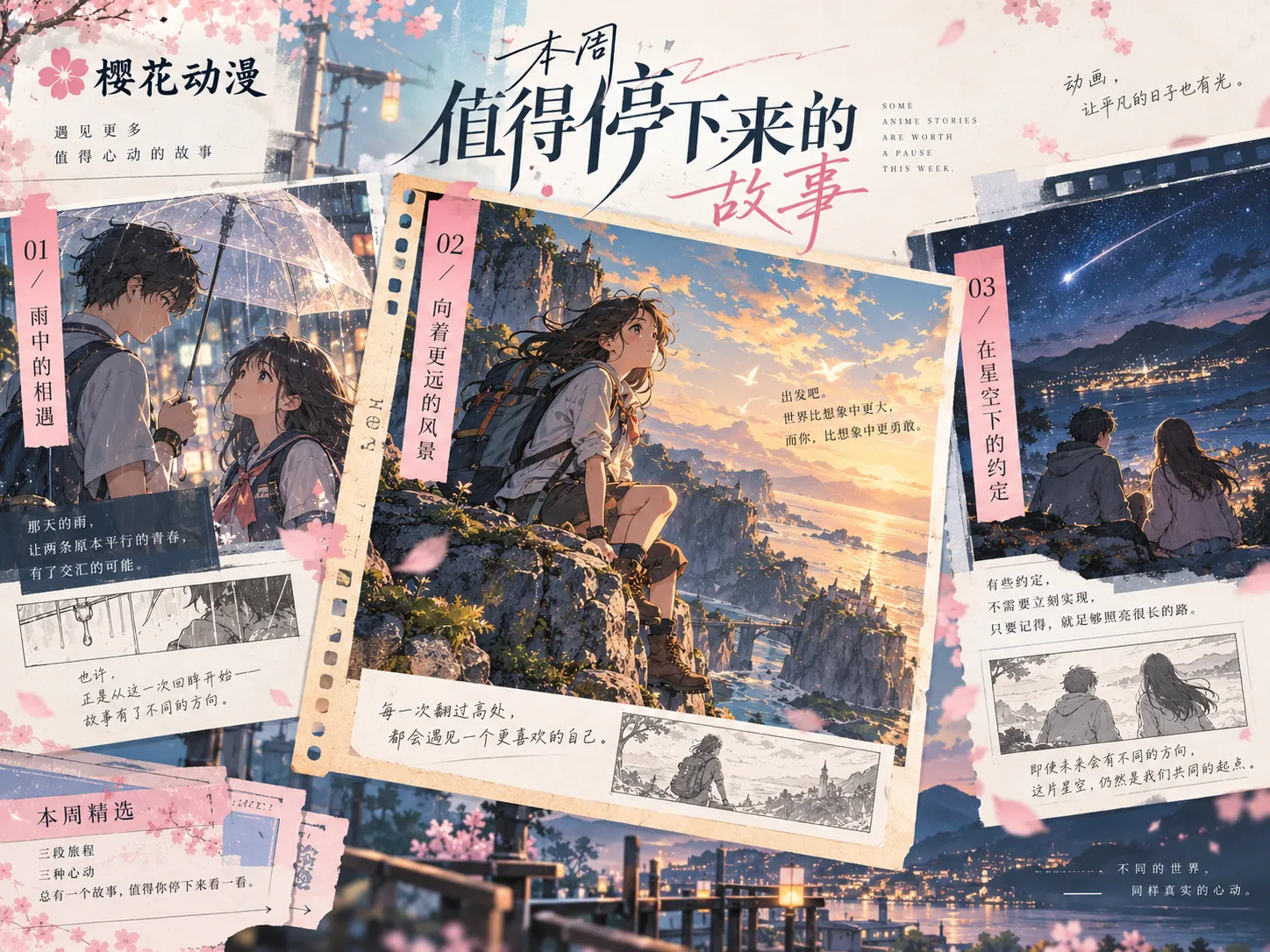 动画新番主题视觉